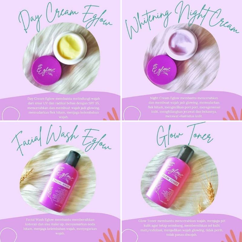EGLOW PLATINUM ECER - Skincare EGLOW PLATINUM BPOM