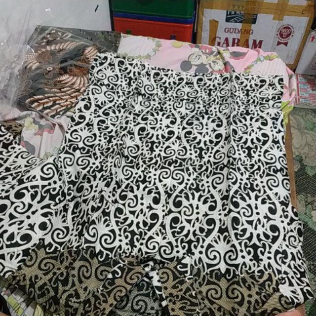 Diskon Bswart Batik Hrb026 Kenongo Hem Pendek Padi Pekalongan M L Xl Batik Pria Murah Modern Grosir