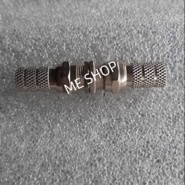 Murah Konektor I untuk Sambungan Kabel RG Parabola dan Antena satu set