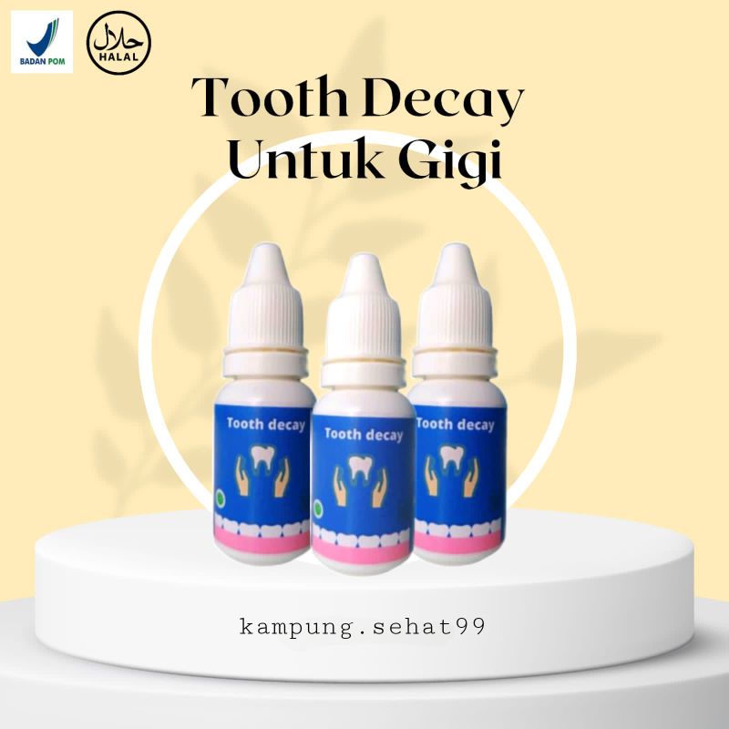 TERVIRALL TOOTH DECAY|| Penumbuh Gigi Ompong & Gigi Berlubang|Original