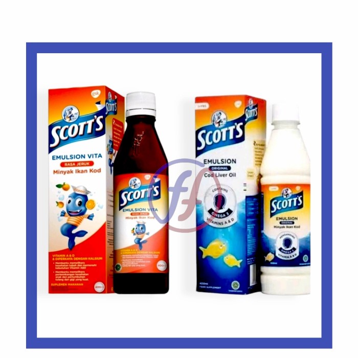 SCOTTS EMULSION ORIGINAL / VITA OARNGE