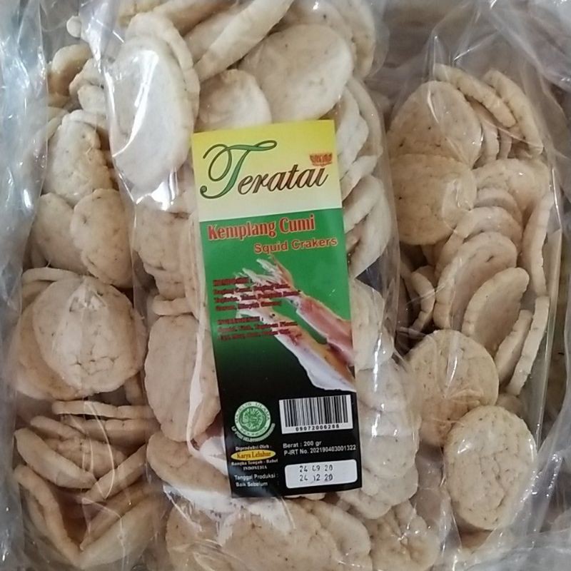 

Kemplang Goreng cumi cap Teratai Bangka