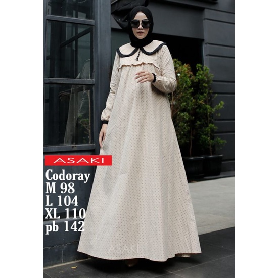 ⭐Milkhy jaya⭐GAMIS CODORAY IMPORT TERBARU REAL PICT|GAMIS ASAKI ORIGINAL|GAMIS IMPORT TERBARU