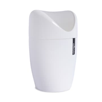 ACE Dkw  ALIEN SWING BIN 1L OPAQUE Tempat Sampah Plastik - Putih