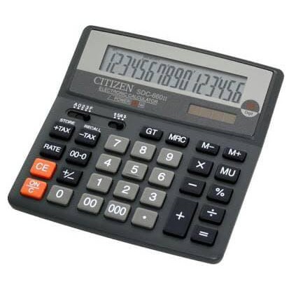 

Hargamiring CITIZEN SDC-660II DESKTOP CALCULATOR/KALKULATOR MEJA Paling oke