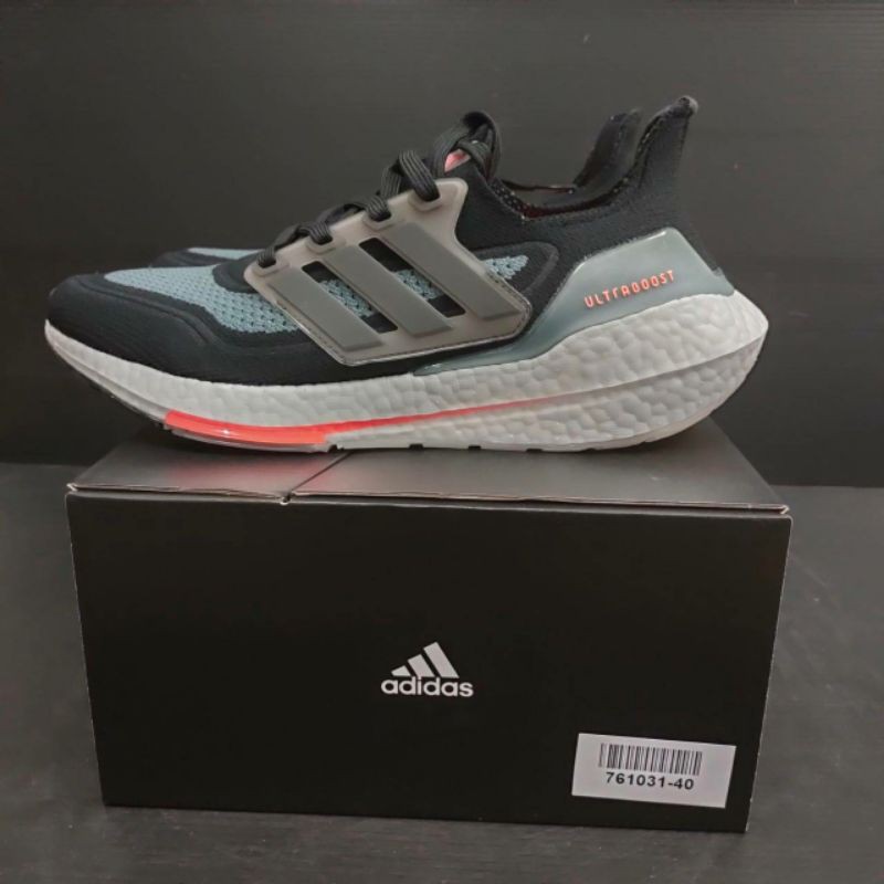 Jual Adidas Ultraboost 21 - Black Light Blue ORIGINAL BASF BOOST | Shopee  Indonesia