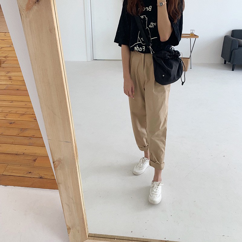 Tas Bahu / Selempang Bentuk Kotak Bahan Kulit PU Warna Hitam dengan Gesper Metal untuk Wanita