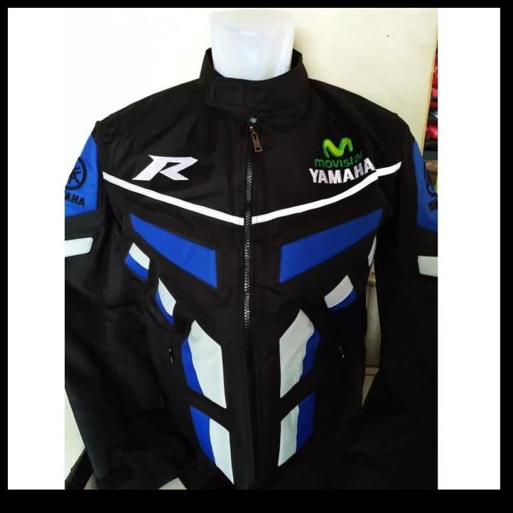 Jaket Protektor Motor/Touring Harian Club Yamaha Movistar Racing Red