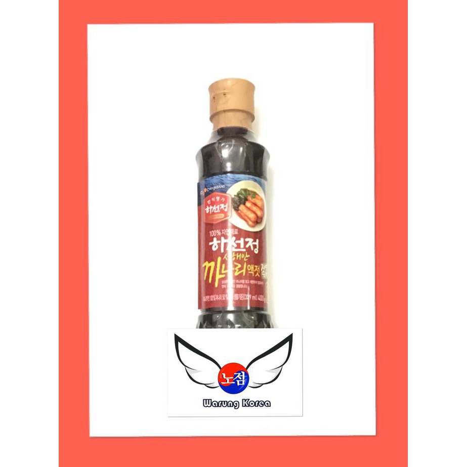 

Korean Fish Sauce / Kanari / Saus Kecap Ikan Cj