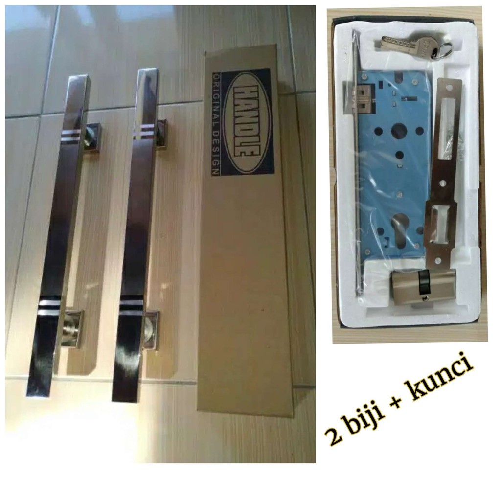 33cm Kunci Handle Pintu Rumah Minimalis Gagang Pintu Rumah Shopee Indonesia