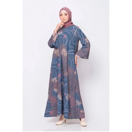 Luny Navy Gamis - ZM Zaskia Mecca - Jelita Indonesia - Edisi Maluku