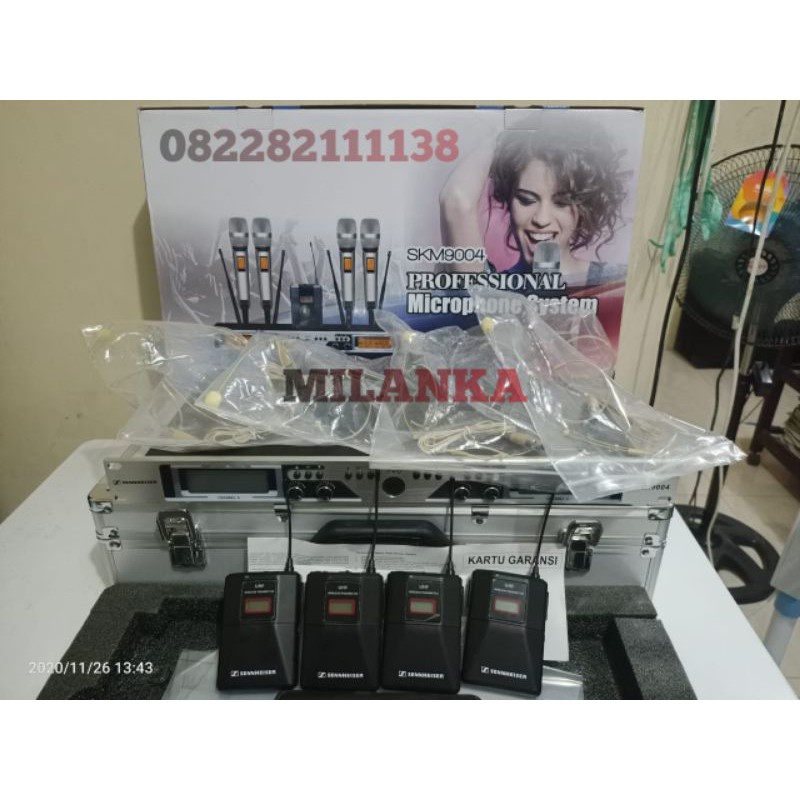 Mic Wireless Sennheiser SKM9004 SKM 9004 Handheld TERBAIK