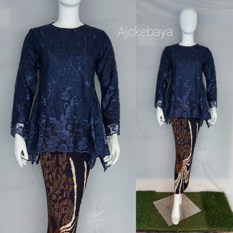 Kebaya / rinjani / Kebaya Tulle / Set Kebaya/Kebaya Modern/Ajc kebaya