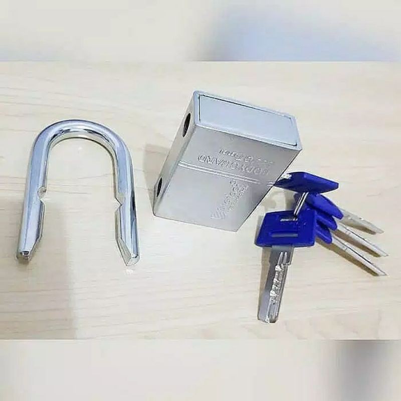 GEMBOK SHERLOCK ELLIOT 63mm /GEMBOK ANTI CUTTING / GEMBOK ANTI MALING