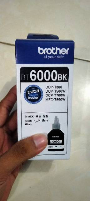 Tinta Brother BTD60BK/BT6000 Original untuk DCP-T300/T310, DCP-T500/T510W, DCP-T700/T710W, MFC-T810W