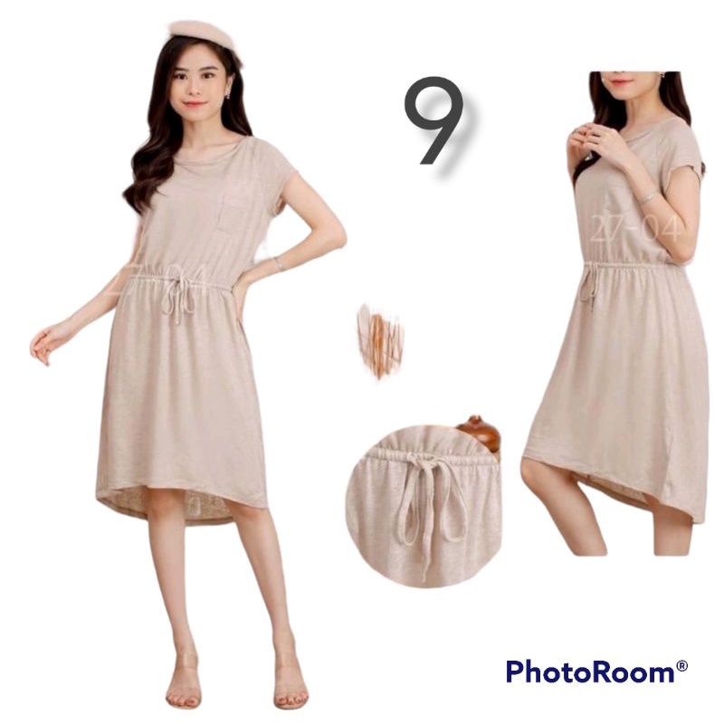 Cynthia Rowley Drawstring Dress