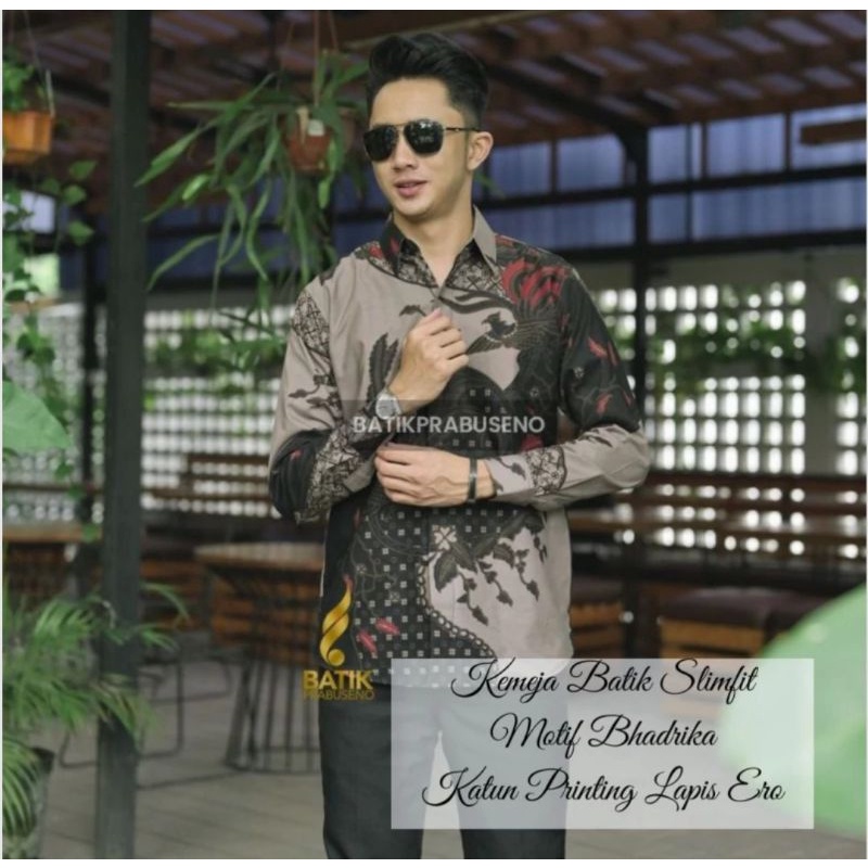 Batik Prabuseno Slimfit Motif Bhadrika