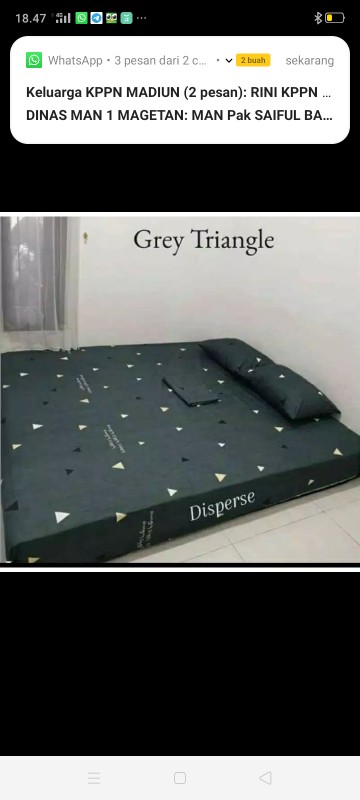 Sprei Motif Funny Dino