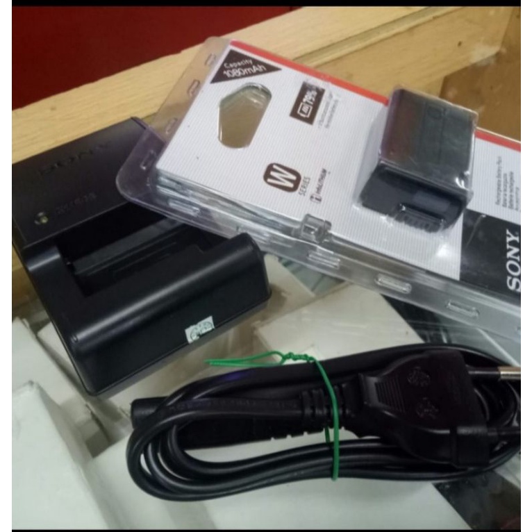 baterai dan charger baterai kamera sony nex 5