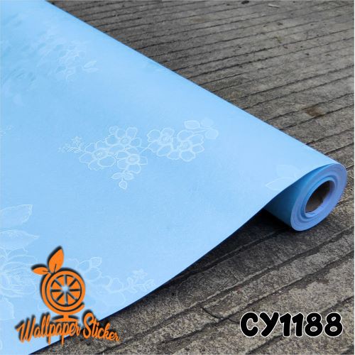 Wallpaper Stiker Dinding Shabby Wallpaper Stiker Dinding 3D Wallpaper Stiker Dinding Kamar Tidur 45cm x10meter-CY1188