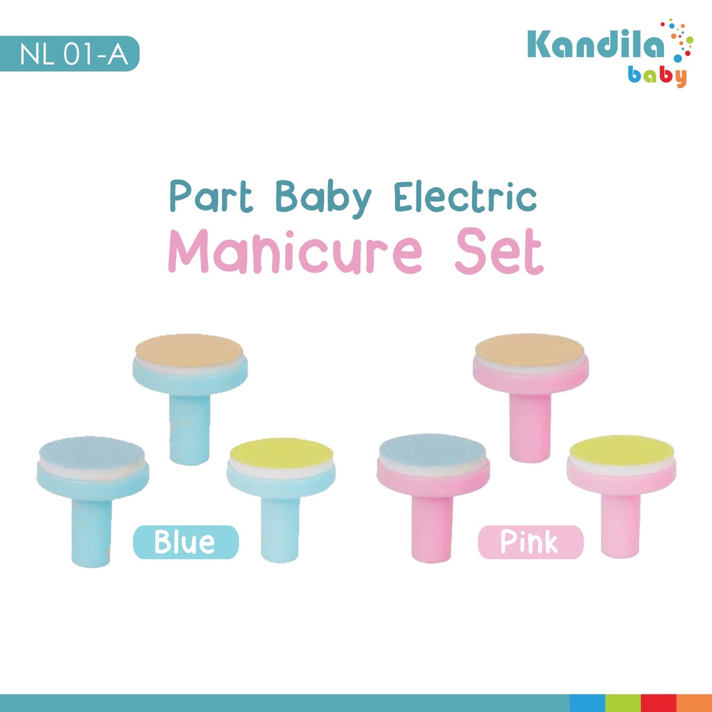 Kandila parts for baby’s electric manicure set