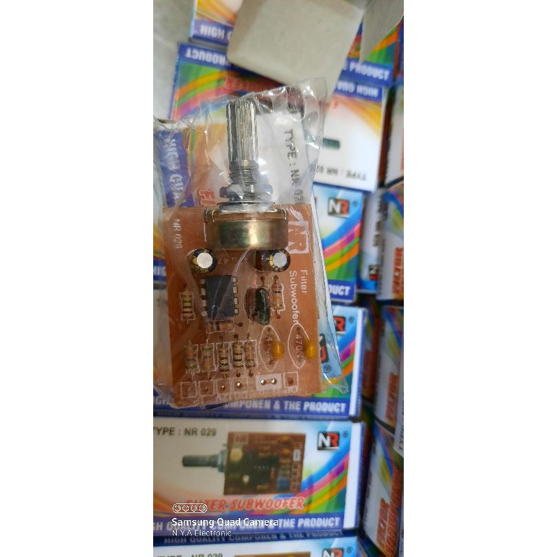 NR 029 Kit Filter Subwoofer 312 NR 029 Kit Filter Subwoofer