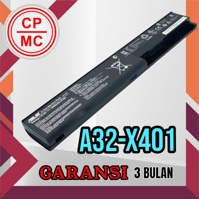 baterai Asus ORIGINAL x301 x301U, x401 x401A x401U, x501 x501A x501U