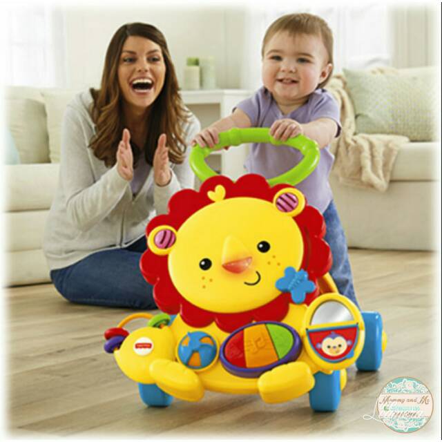 harga fisher price musical lion walker