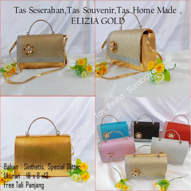 Tas Seserahan,Tas Souvenir,Tas Home Made ,ELIZIA GOLD