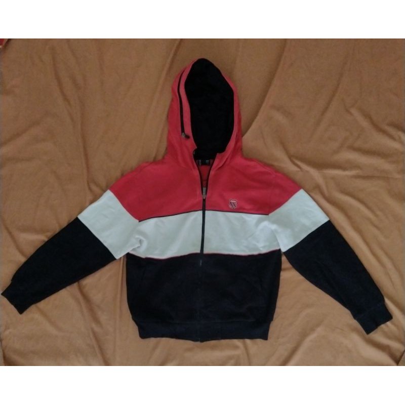Jaket Sweeter hoodie Zippwr K-swiss