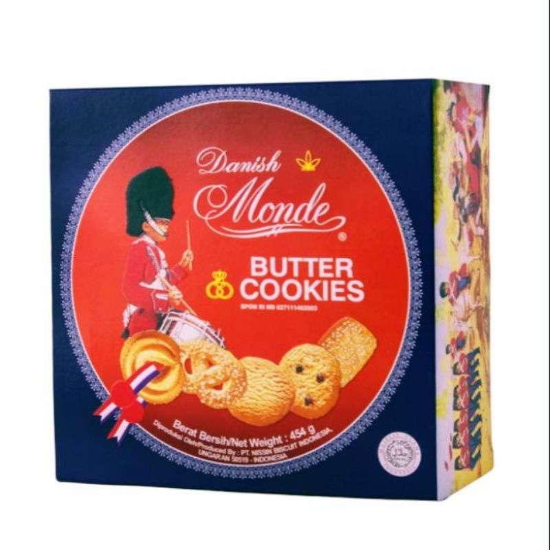

Monde Biscuit Butter Cookis 454gr Kaleng