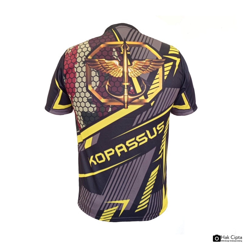 Kaos Dry Fit KOPASSUS / Kaos Jersey KOPASSUS Full Print - Premium G1