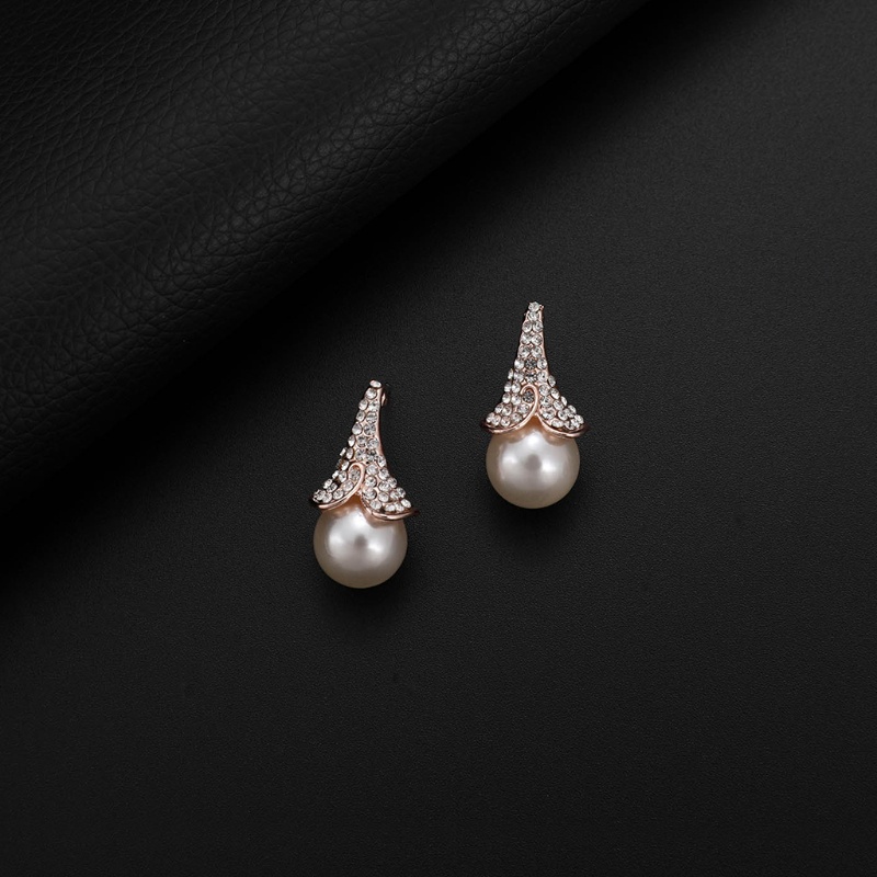 Siy 1 Set Kalunggelanganting Gantung Mutiara Mewah Untuk Pengantin Wanita