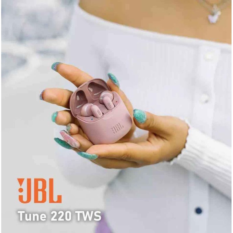 Jbl Tune 220 Tws True Wireless Headset Bluetooth Earphone Earbuds T220