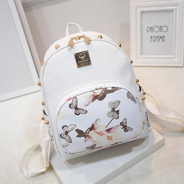 Satu7an T59 Tas Ransel Wanita Mini Korean Style Fashion Simple Tas Import Tas Punggung Cewek Backpack PU