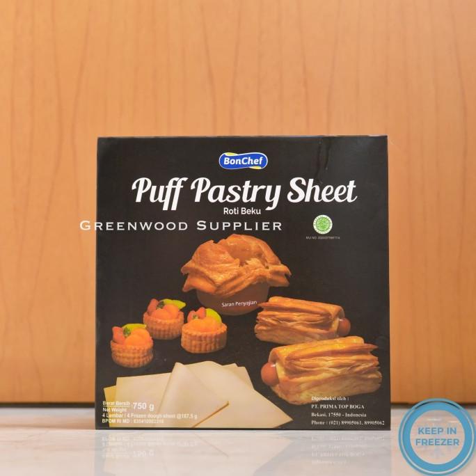 

Bonchef Puff Pastry 750G / 4 Lembar - 1 Karton