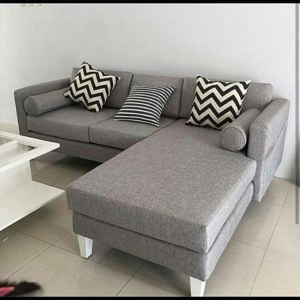 CANESA sofa minimalis retro japandi ,kursi ruang tamu kekinian I sofa L sudut termurah