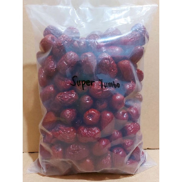 

ANGCO SUPER JUMBO PREMIUM 1 KG | KURMA MERAH TERBAIK | HONG ZAO | ANG CO