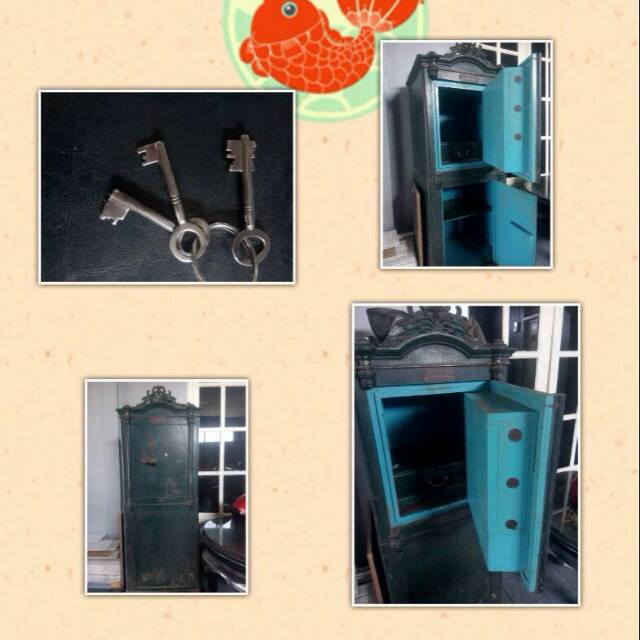 Lemari Brangkas Antik Jaman Belanda