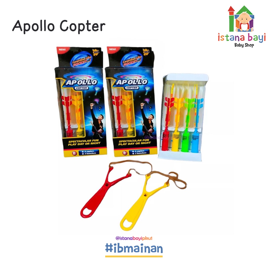 Mainan Anak Apollo Copter - MAinan Anak / Mainan Murah