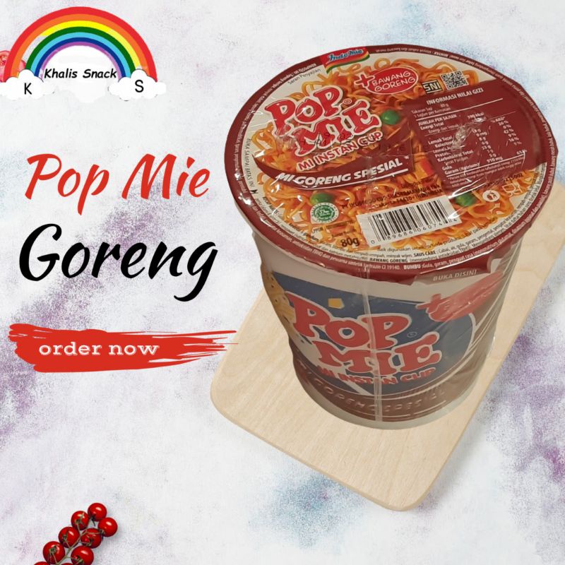 

Pop mie Goreng Spesial