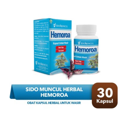 

Sido Muncul Herbal Hemoroa 30 Kapsul - Wasir Pendarahan
