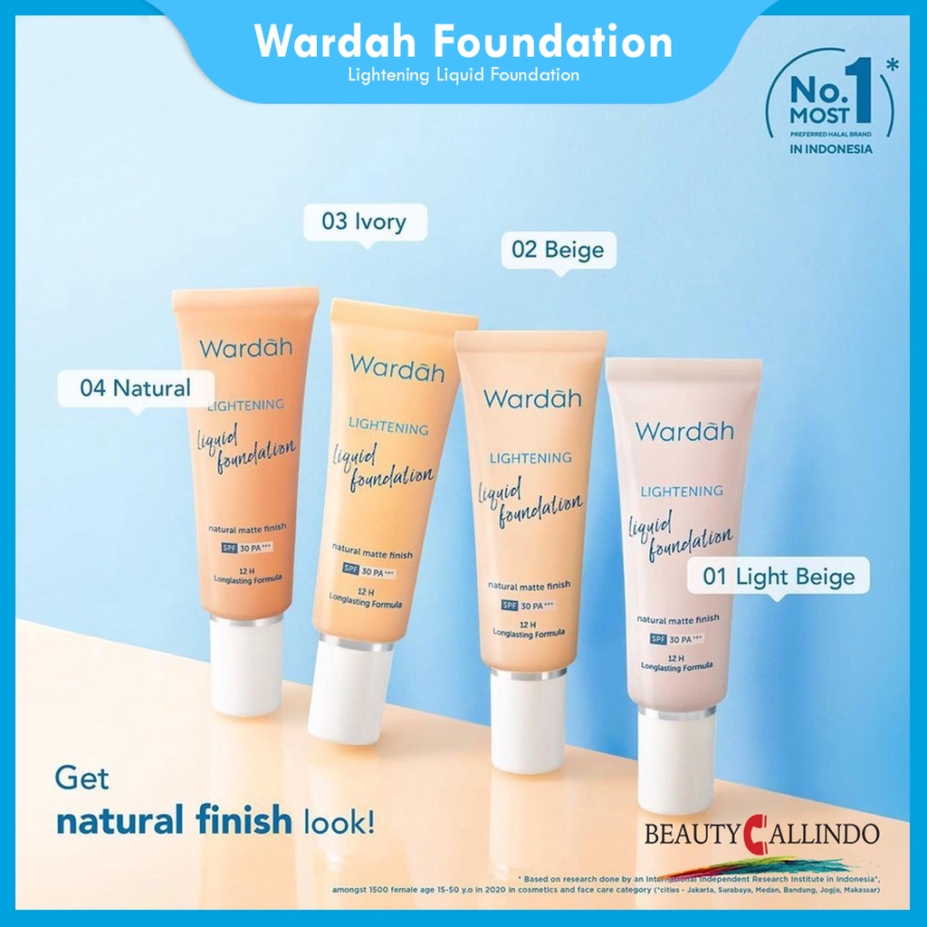 Wardah Lightening Liquid Foundation