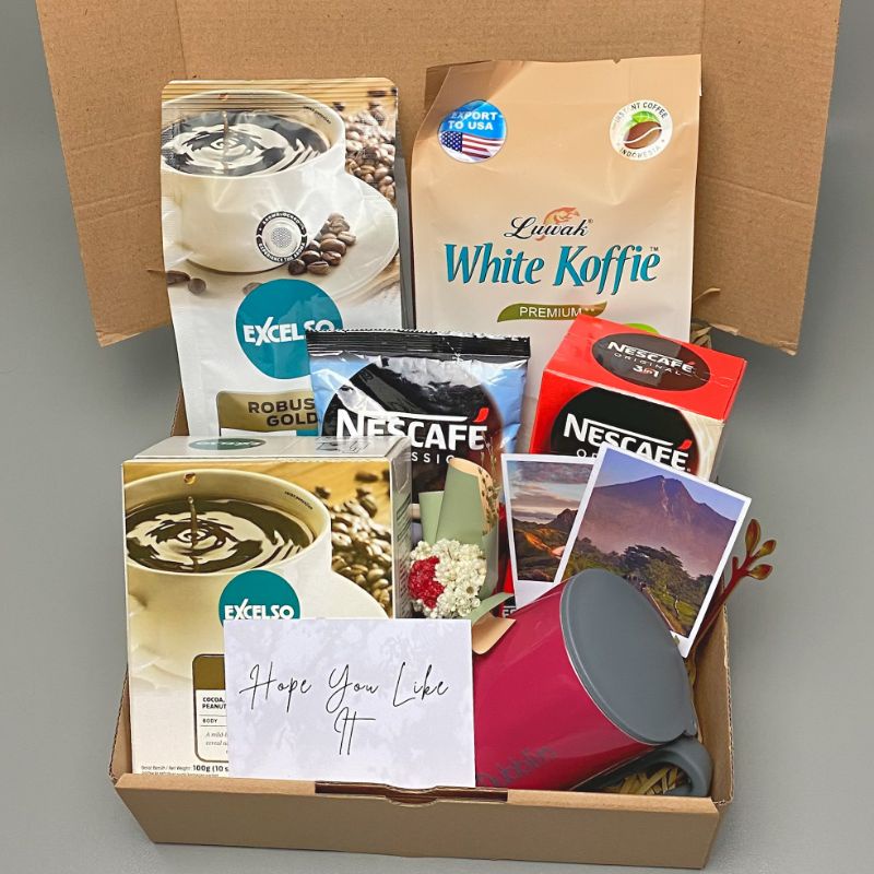 

Hampers Kopi Premium | Hampers Coffee | Giftbox Kopi | Kado Ulang Tahun | Kado Anniversarry | Kado Wisuda | Kado Sidang Skripsi |Kado Kopi | Hampers Lebaran | Hampers Kado