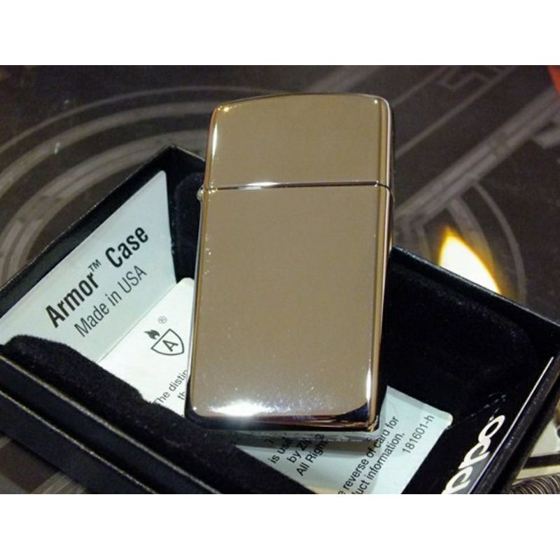 Zippo Original 1606 Slim Armor High Polish Chrome
