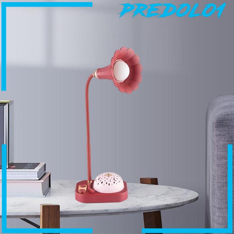 (Predolo1) Lampu Meja Led Kecerahan Adjustable Untuk Kamar Tidur