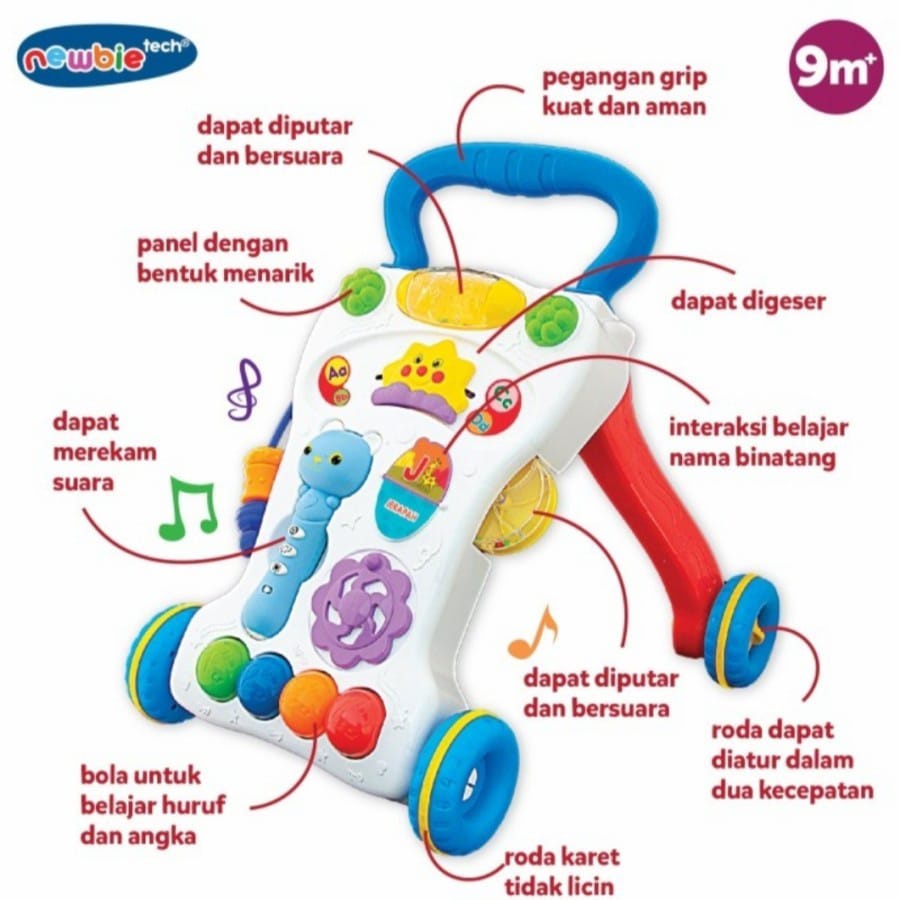 COTTON Baby Push Walker