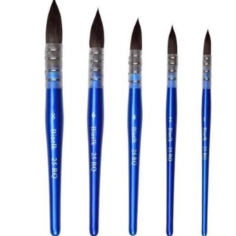 

$+$+$+$+] B 25 RQ, watercolor mop brush, squirrel mix hair