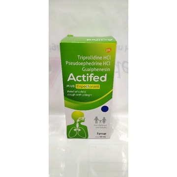 

ACTIFED PLUS EXPECTORANT HIJAU SYR 60ML