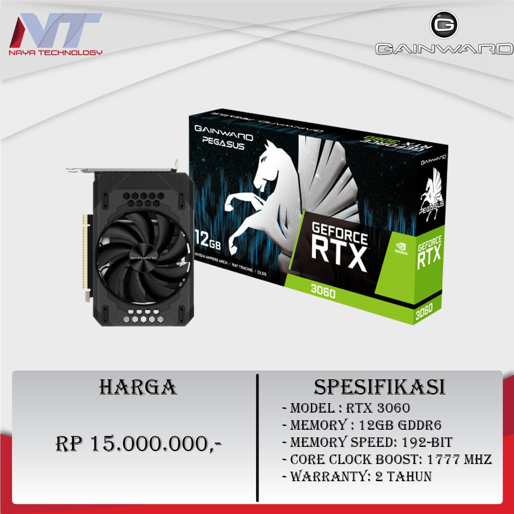 Gainward RTX 3060 Phoenix 12GB NON LHR